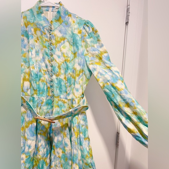 NWT AU2 Zimmermann High Tide Button-Front Minidress - Picture 10 of 16